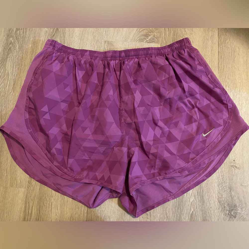 Nike XL purple dri-fit shorts